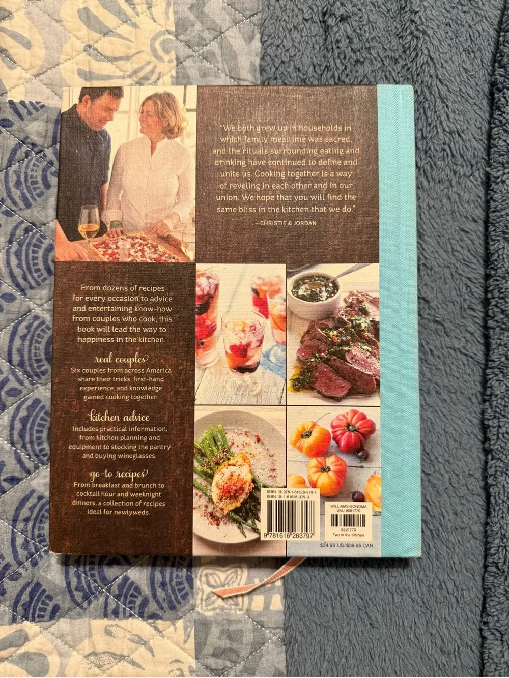 Williams Sonoma Two in the Kitchen Cookbook